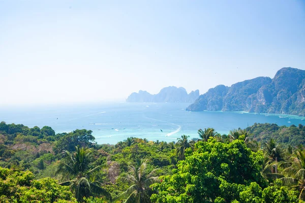 Красивая Панорама Пхи Пхи Таиланд — стоковое фото