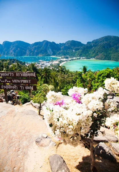 Beautiful Panorama Koh Phi Phi Thailand — Stock Photo, Image