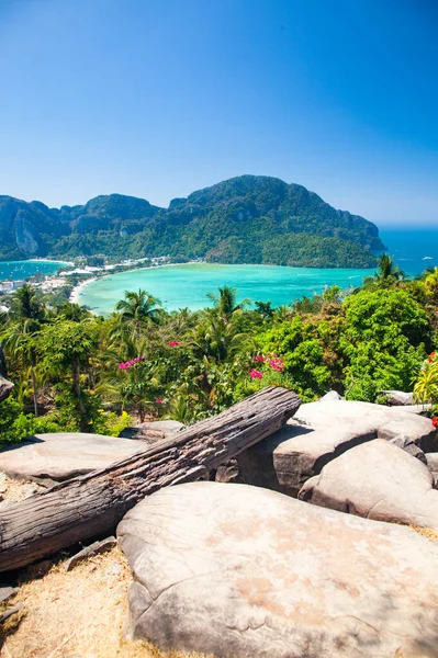 Hermoso Panorama Koh Phi Phi Tailandia — Foto de Stock