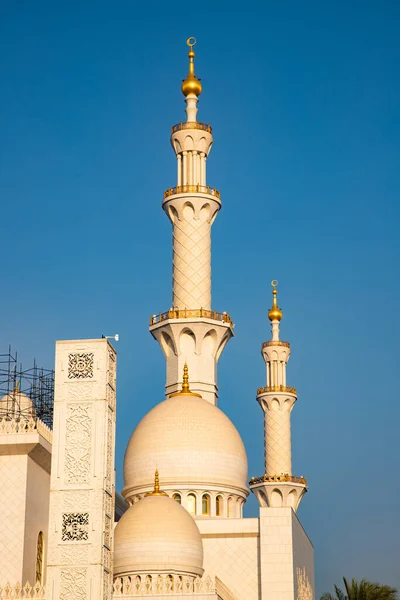 Подробности Мечети Шейха Зайеда Абу Даби Объединенные Арабские Эмираты — стоковое фото