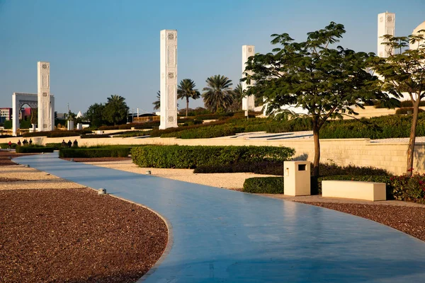 Abu Dabi Birleşik Arap Emirlikleri Ndeki Şeyh Zayed Büyük Camii — Stok fotoğraf