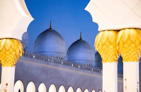 Detail Sheikh Zayed Grand Mosque Abu Dhabi United Arab Emirates — Stock Photo, Image
