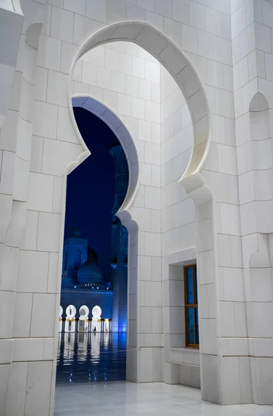 Деталі Шейха Заєда Велика Мечеть Абу Дабі Єднані Арабські Емірати — стокове фото