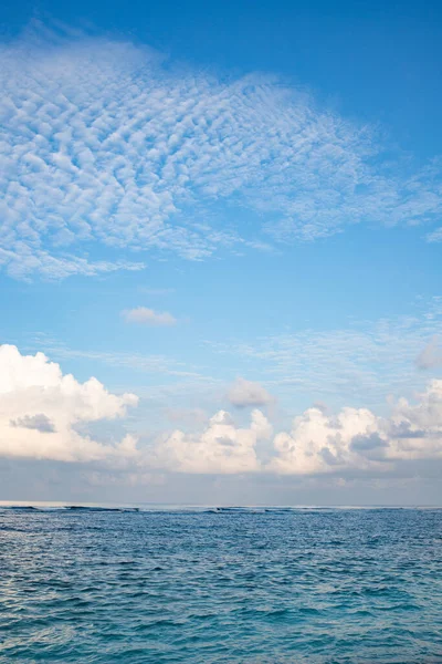 stock image background of turquoise sea and blue sky