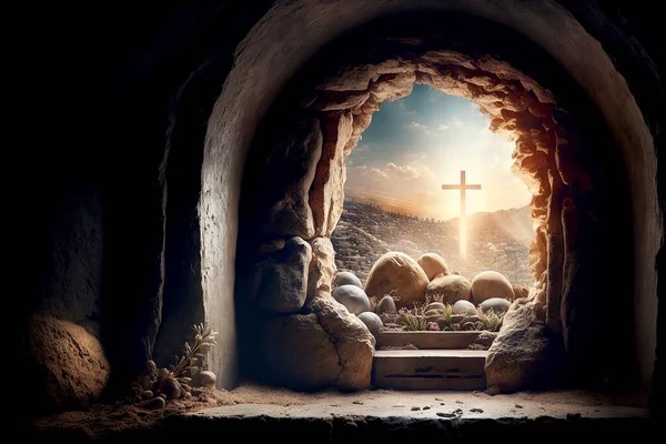 Easter empty tomb Stock Photos, Royalty Free Easter empty tomb Images ...