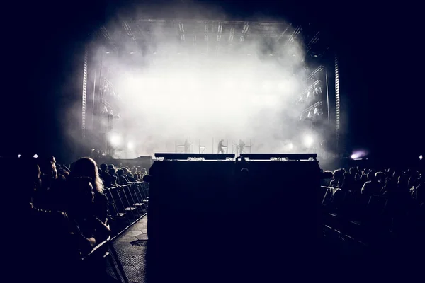 Publik Live Konsert Musikfestival — Stockfoto