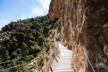 Caminito Del Rey Yolu Endülüs 'te