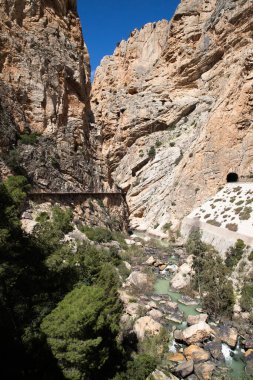 Caminito Del Rey Yolu Endülüs 'te