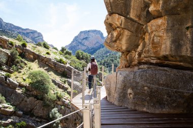 Caminito Del Rey Yolu Endülüs 'te