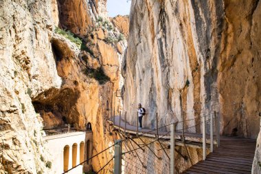 Caminito Del Rey Yolu Endülüs 'te