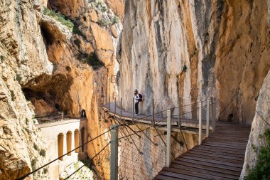 Caminito Del Rey Yolu Endülüs 'te