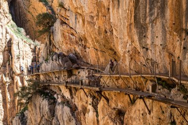Caminito Del Rey Yolu Endülüs 'te