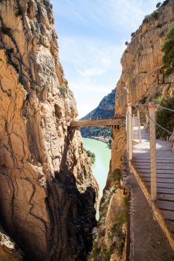 Caminito Del Rey Yolu Endülüs 'te