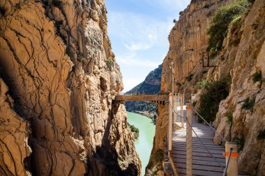 Caminito Del Rey Yolu Endülüs 'te