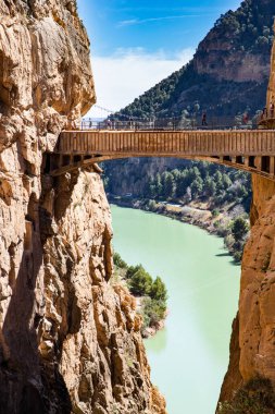 Caminito Del Rey Yolu Endülüs 'te