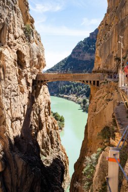 Caminito Del Rey Yolu Endülüs 'te