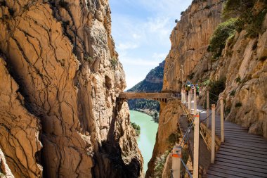 Caminito Del Rey Yolu Endülüs 'te