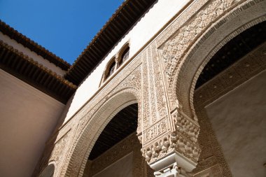 Antik Arap kalesi Alhambra Granada İspanya