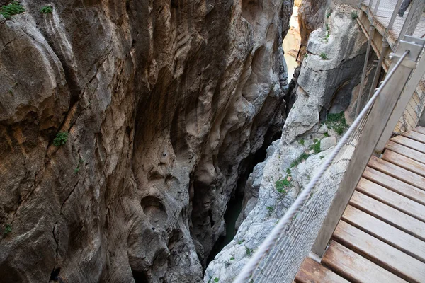 Caminito Del Rey Trail Στην Ανδαλουσία — Φωτογραφία Αρχείου