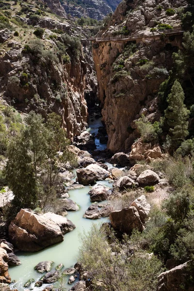 Caminito Del Rey Trail Andalusia — Stock Photo, Image