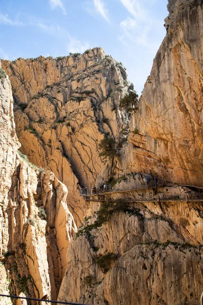 Caminito Del Rey Trail Andalusia — Foto Stock