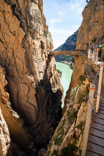 Caminito Del Rey Trail Andalusien — Stockfoto