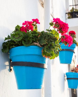 Mijas 'ın pitoresk köyü. Costa del Sol, Endülüs, İspanya