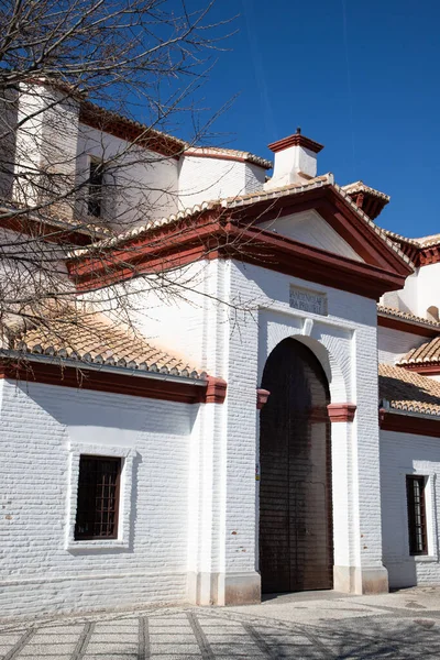 Das Malerische Viertel Albaicin Granada Einem Sonnigen Sommernachmittag Andalusien Spanien — Stockfoto