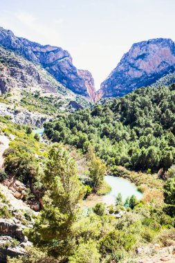 Caminito Del Rey Yolu Endülüs 'te