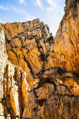 Caminito Del Rey Yolu Endülüs 'te