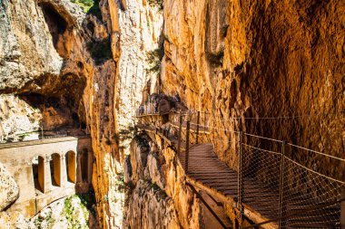 Caminito Del Rey Yolu Endülüs 'te