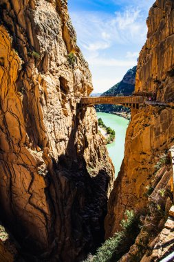 Caminito Del Rey Yolu Endülüs 'te