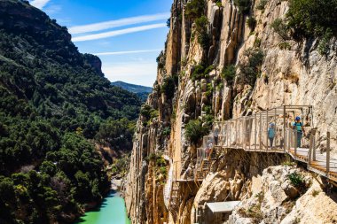 Caminito Del Rey Yolu Endülüs 'te