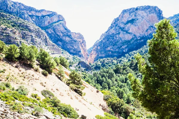 Caminito Del Rey Trail Andalucía — Foto de Stock