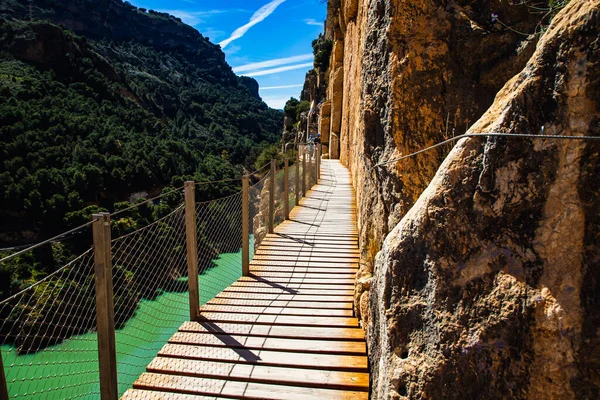 Caminito Del Rey Trail Andalusia — Foto Stock