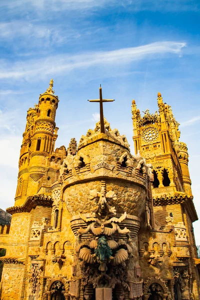 ベナルマデナのコロマレス城 クリストファー コロンブスの専用 スペイン — ストック写真