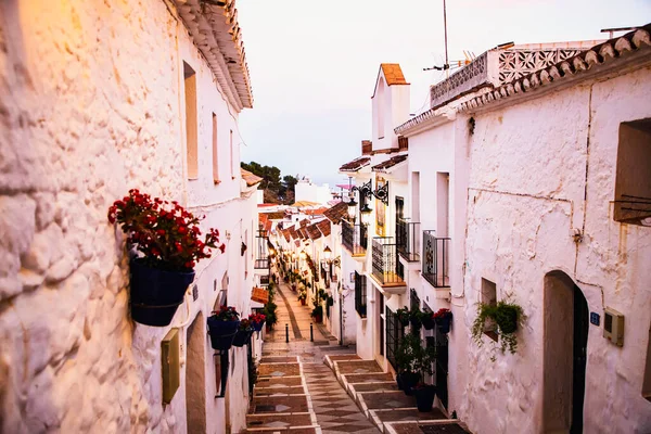 美丽的Mijas村 Costa Del Sol Andalusia 西班牙 — 图库照片