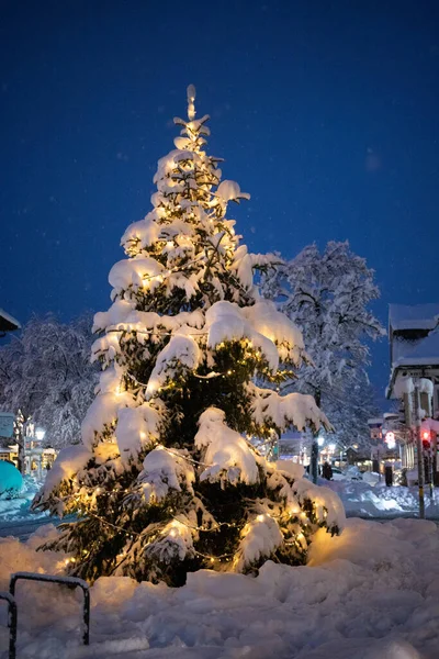 Christmas Time Small German Village — Stock Photo, Image