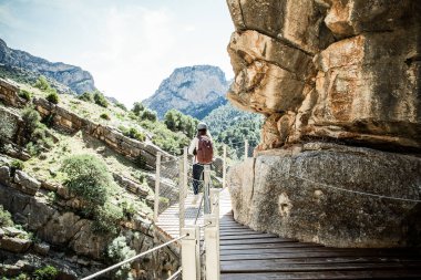 Caminito Del Rey Yolu Endülüs 'te