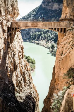 Caminito Del Rey Yolu Endülüs 'te