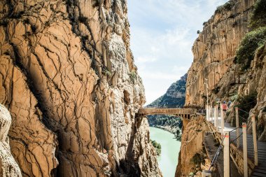 Caminito Del Rey Yolu Endülüs 'te