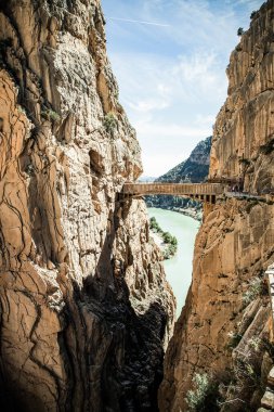 Caminito Del Rey Yolu Endülüs 'te