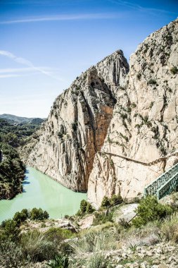 Caminito Del Rey Yolu Endülüs 'te