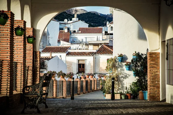 Pitoresca Aldeia Mijas Costa Del Sol Andaluzia Espanha — Fotografia de Stock