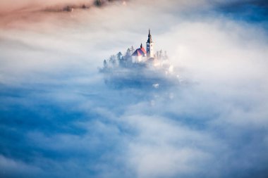 Ojstrica perspektifinden, Slovenya, Avrupa 'dan inanılmaz bir gündoğumu - seyahat geçmişi