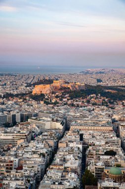 Atina, Attica, Yunanistan 'daki Akropolis 