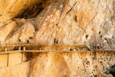 Caminito Del Rey Yolu Endülüs 'te