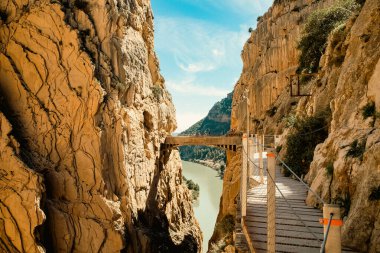 Caminito Del Rey Yolu Endülüs 'te