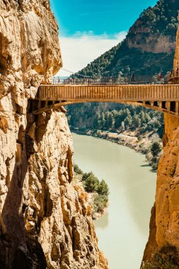 Caminito Del Rey Yolu Endülüs 'te