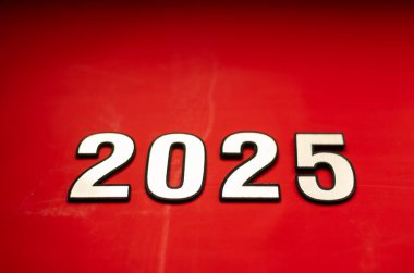 2025 metni Mutlu yıllar arkaplanı 